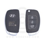 2013 Genuine Hyundai Azera Flip Key Remote 3 Button 433MHz 95431-3V030 (OEM)