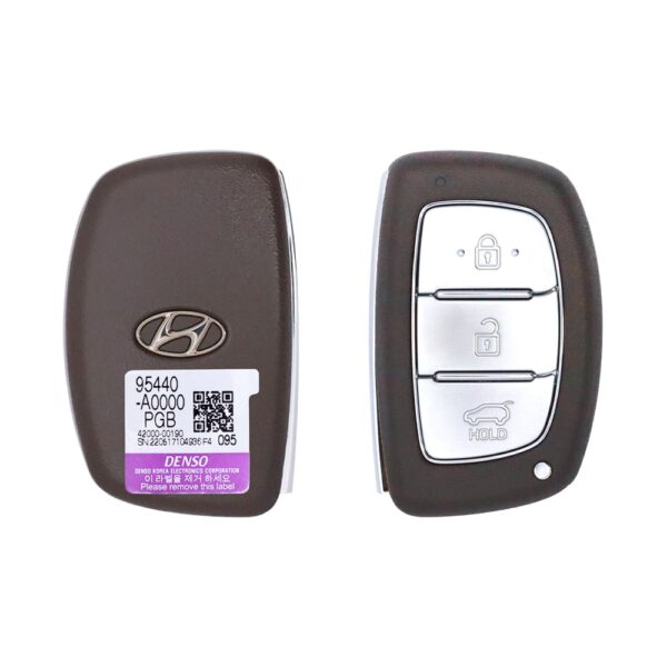 2016 Hyundai Creta Smart Key Remote 3 Button 433MHz CCAL14LP0120T2 95440-A0000PGB OEM