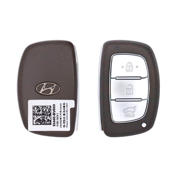 2021 Hyundai Creta Smart Key Remote 3 Button 433MHz AES 6A Chip SYEC3FOB2003 95440-BV000 OEM