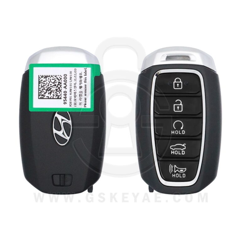 2021-2022 Genuine Hyundai Elantra Smart Key Remote 5 Button 433MHz 95440-AA000 (OEM)
