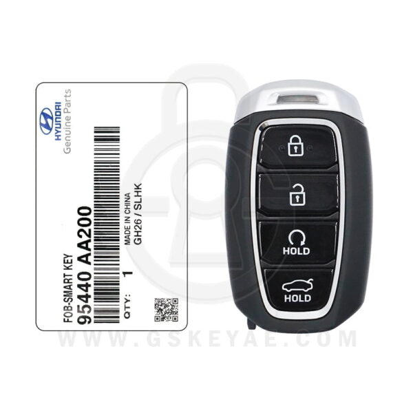 Genuine Hyundai Elantra Smart Key Remote 4 Button 433MHz 95440-AA200 95440AA200 (OEM)