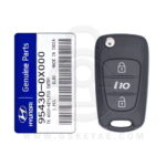 Genuine Hyundai I10 Flip Key Remote 2 Button 433MHz 95430-0X000 95430-0X000 (OEM)