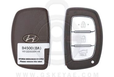 2013-2014 Hyundai I10 Smart Key Remote 3 Button 433MHz 95440-B4500 (OEM)