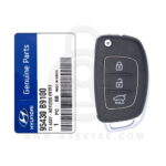 2016-2017 Hyundai I20 Flip Key Remote 3 Button 433MHz ID47 Chip OKA-865T 95430-B9100 OEM (1)
