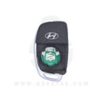 2016-2017 Hyundai I20 Flip Key Remote 3 Button 433MHz ID47 Chip OKA-865T 95430-B9100 OEM (2)