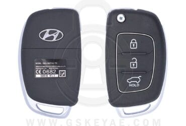 Télécommande pliante Hyundai i20 2016-2017 3 boutons 433MHz 95430-B9100