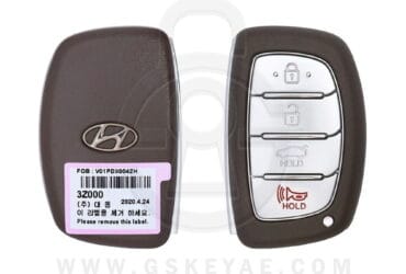 2014 Genuine Hyundai I40 Smart Key Remote 4 Button 433MHz 95440-3Z000 (OEM)