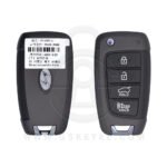 2018-2021 Genuine Hyundai Kona Flip Key Remote 4 Button 433MHz 95430-J9500 (OEM)