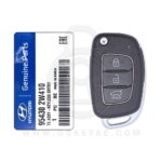 Genuine Hyundai Santa Fe Flip Key Remote 3 Button 433MHz TQ8-RKE-4F17 95430-2W410 954302W410 (OEM)
