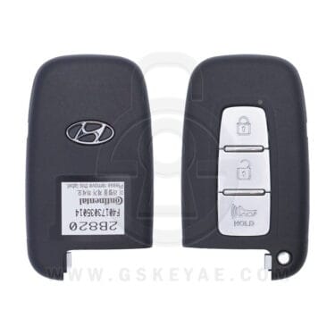 2011 Genuine Hyundai Santa Fe Smart Key Remote 3 Button 433MHz 95440-2B820 (OEM)