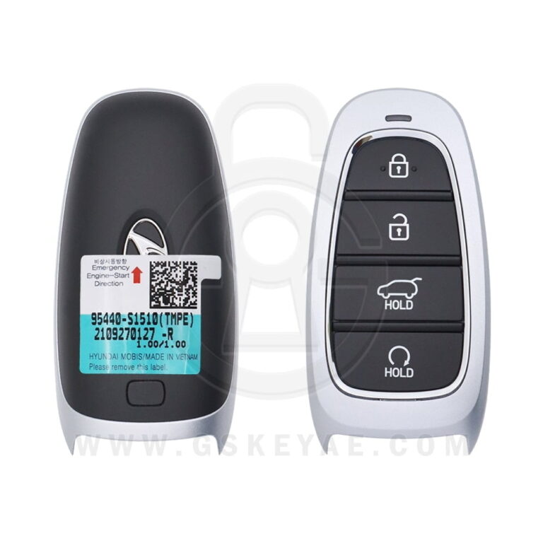 2019-2021 Genuine Hyundai Santa Fe Smart Key Remote 4 Button 433MHz 95440-S1510 (OEM)
