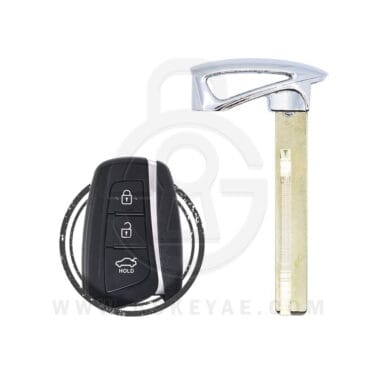 2012-2017 Hyundai Azera Smart Remote Emergency Insert Key Blade HYN17