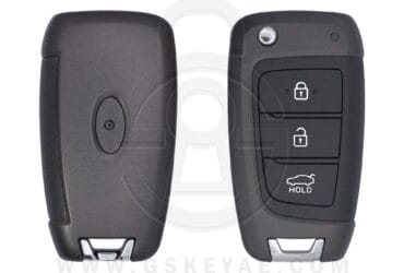 2018-2021 Hyundai Sonata Accent Venue Flip Remote Key Shell Cover 3 Button with HU134 KK12 Blade