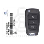 2020 Genuine Hyundai Sonata Flip Key Remote 3 Button 433MHz 95430-L1200 (OEM) (1)