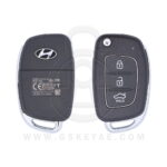 2018 Genuine Hyundai Sonata Flip Key Remote 3 Button 433MHz 95430-C1300 (OEM)