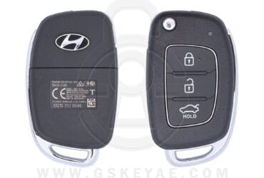 2018 Genuine Hyundai Sonata Flip Key Remote 3 Button 433MHz 95430-C1300 (OEM)
