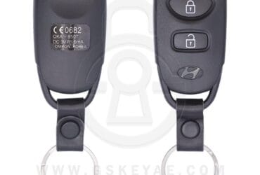 2012 Genuine Hyundai Tucson Keyless Entry Remote 2 Button 433MHz OKA-850T 95430-2S100