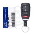 Genuine Hyundai Tucson Keyless Entry Remote 4 Button 433MHz 95430-3J500 SY55WY8212 (OEM)