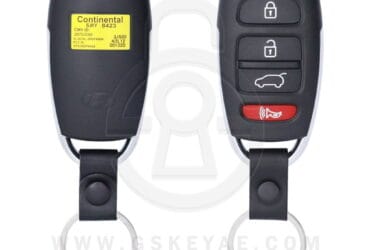 Télécommande d’entrée sans clé Hyundai Tucson 2007-2012 4 boutons 433MHz 95430-3J500