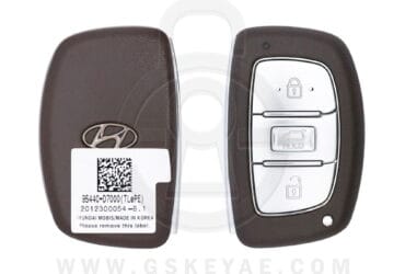 Télécommande intelligente Hyundai Tucson 2019 3 boutons 433MHz 95440-D7000