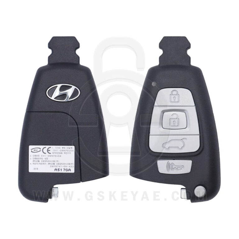 2007-2012 Genuine Hyundai Veracruz Smart Key Remote 4 Button 433MHz 95440-3J501 (OEM)