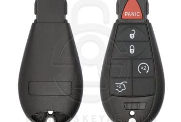 2009-2013 Original Jeep Grand Cherokee Fobik Key Remote 5 Button w/ Start 433MHz IYZ-C01C 05026453AI