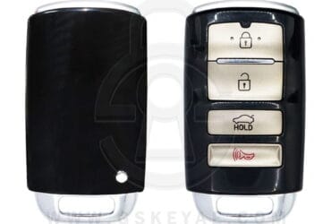 Coque de clé télécommande intelligente KIA Cadenza 2017-2019 4 boutons pour TQ8-FO8-4F10