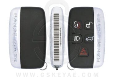 2012-2018 Original Land Rover Range Rover Smart Key Remote 5 Button 433MHz CH22-15K601-BE (OEM)