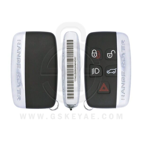 2012-2018 Original Land Rover Range Rover Smart Key Remote 5 Button 433MHz CH22-15K601-BE (OEM)