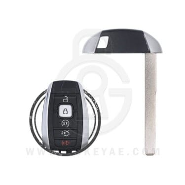 2017-2021 Lincoln Continental Navigator Smart Remote Emergency Insert Key Blade HU101 164-R8170