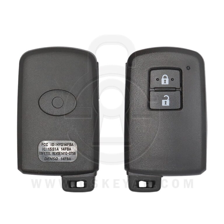 2016 Lonsdor Toyota Land Cruiser Smart Key Remote 2 Button 433MHz 0010 Board 89904-60D70