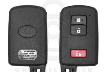 2016-2017 Lonsdor Toyota Land Cruiser Smart Key Remote 3 Button 433MHz 0010 89904-60K30