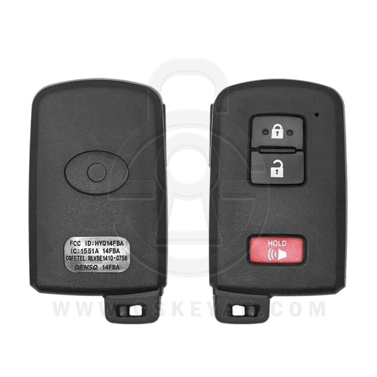 2016-2017 Lonsdor Toyota Land Cruiser Smart Key Remote 3 Button 433MHz 0010 89904-60K30