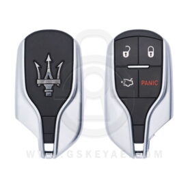 2014-2016 Original Maserati Ghibli Quattroporte Smart Key Remote w/ Panic 4 Button 433MHz 5923545