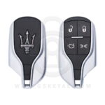 2014-2016 Original Maserati Ghibli Quattroporte Smart Key Remote 4 Button w/ Light 433MHz 670019938