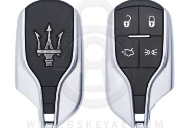 2014-2016 Original Maserati Ghibli Quattroporte Smart Key Remote 4 Button w/ Light 433MHz 670019938