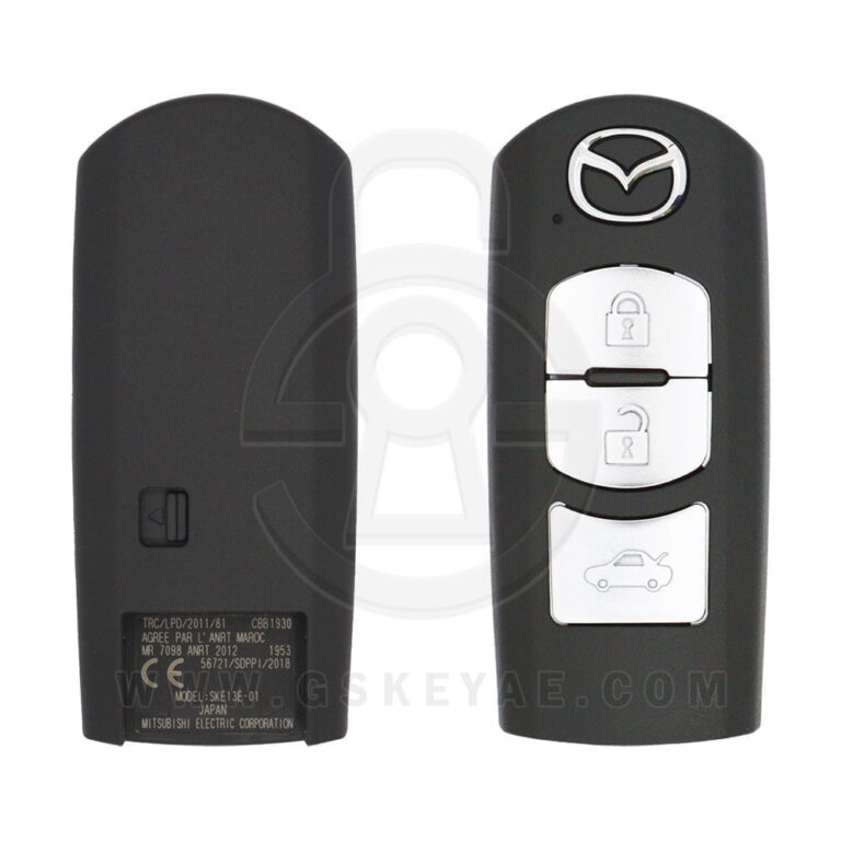 2014-2017 Genuine Mazda 3 / 6 Smart Key Remote 3 Button 433MHz Keyless Go GHY1-67-5DY (OEM)