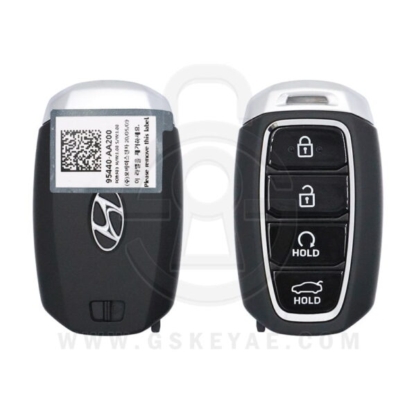 2020-2022 Original Hyundai Elantra Smart Key Remote 4 Button 433MHz 95440-AA200