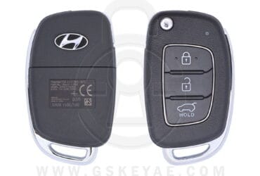 2021 Original Hyundai I20 Flip Key Remote 3 Button 433MHz SYEC3TX2003 95430-T7100
