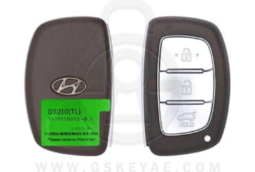 2016-2017 Original Hyundai Tucson Smart Key Remote 3 Button 433MHz 95440-D3010