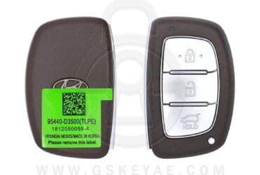 2019 original Hyundai Tucson Smart Key Remote 3 Button 433MHz 95440-D3500