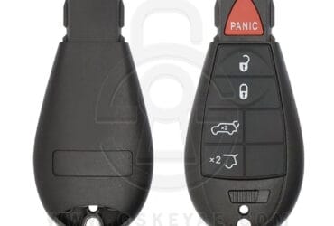2009-2013 Original Jeep Grand Cherokee Fobik Key Remote 5 Button 433MHz IYZ-C01C 68051665AE
