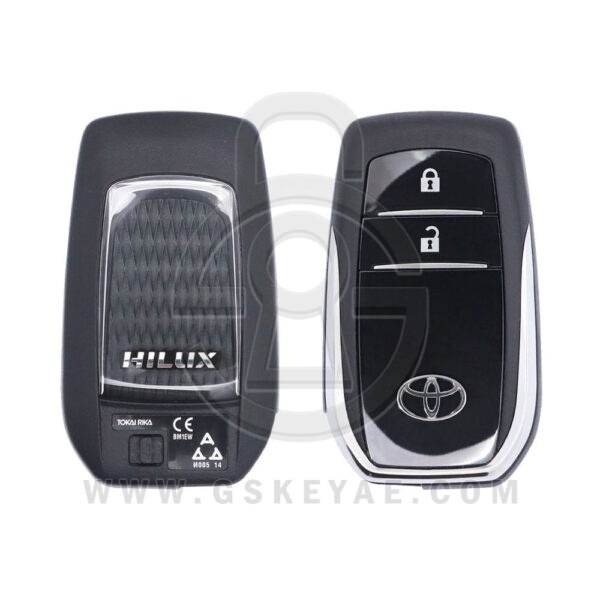 2016-2022 Original Toyota Hilux Smart Key Remote 2 Button 433MHz FCC ID BM1EW P/N 89904-0KN50