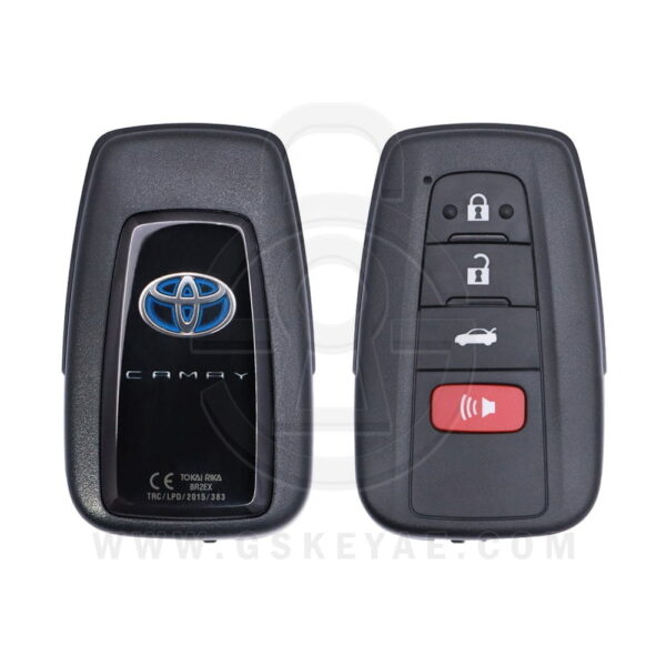 2018-2022 Genuine Toyota Camry Hybrid Smart Key Remote 4 Button 433MHz 89904-33770 (OEM)