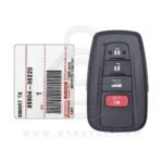 2018-2022 Toyota Camry Smart Key Remote 4 Button 315MHz 8A Texas Chip HYQ14FBC 89904-06220 OEM (1)