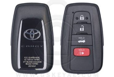 2018-2022 Toyota Camry Smart Key Remote 4 Button 315MHz 8A Texas Chip HYQ14FBC 89904-06220 (OEM)