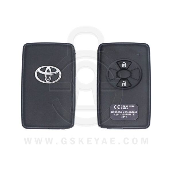2007-2013 Genuine Toyota Corolla RAV4 Smart Key Remote 2 Button 433MHz 89904-52072 (OEM)