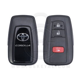 2019-2021 Genuine Toyota Corolla Smart Key Remote 3 Button 315MHz HYQ14FBN 8990H-12180 (OEM)