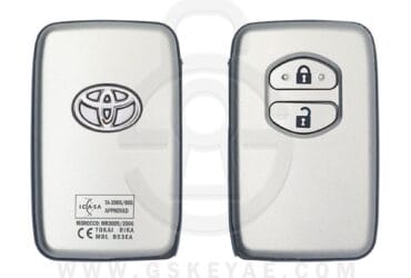 2008 Toyota Land Cruiser Smart Key Remote 2 Button 433MHz FCC ID B53EA P/N 89904-60210 (OEM)