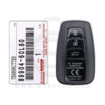 2018 Genuine Toyota Land Cruiser Prado Smart Key Remote 3 Button 433MHz HYQ14FCF 89904-60L80 (OEM) (1)